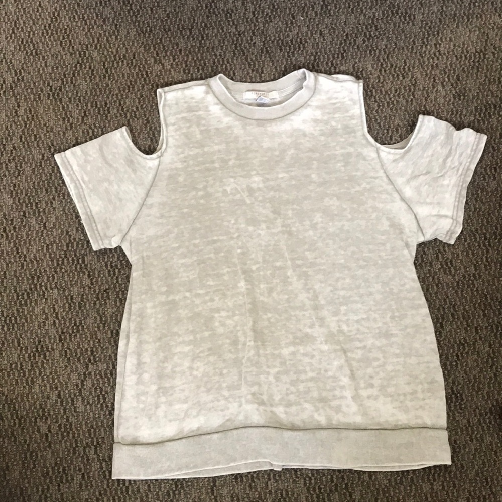 cold shoulder sweater